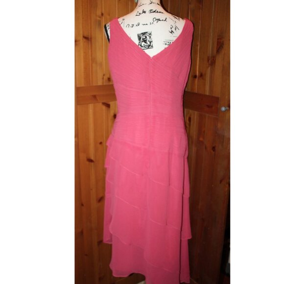 Jade by Jasmine Pastel Rouched Tiered Special Occaision Dress Sz 10 - Picture 10 of 10